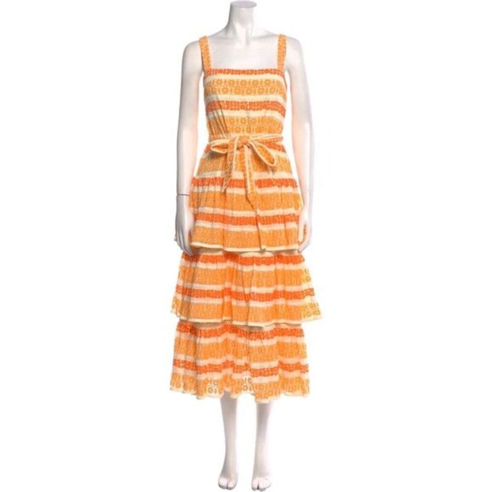 Worn Once. Zimmermann Lace Dresses AU 0 / US 4 orange - Picture 11 of 14